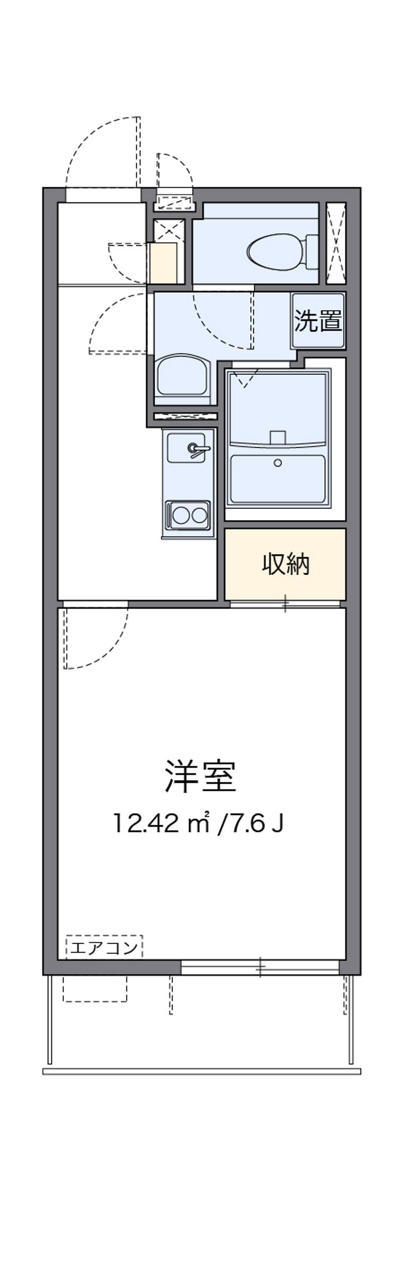 クレイノエルア 間取り