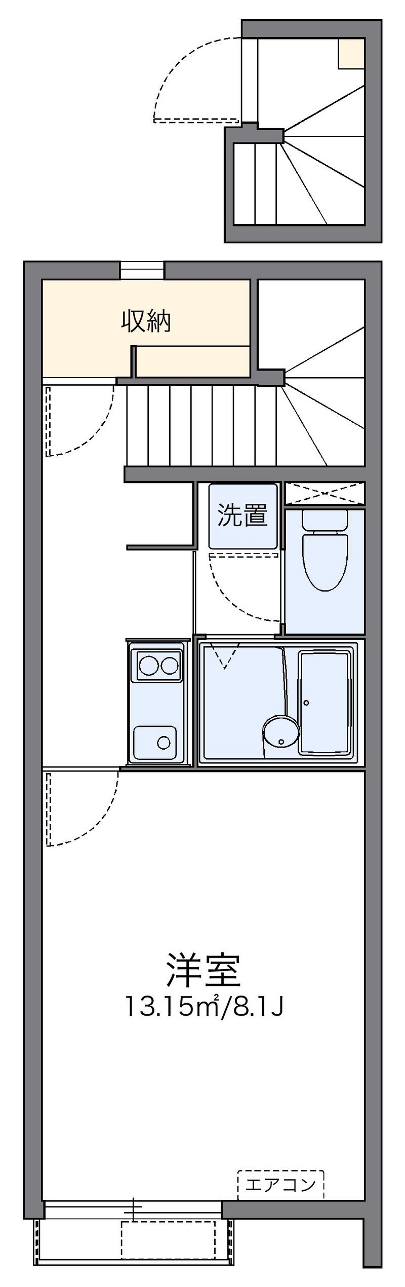 レオネクストグランドール門脇 間取図