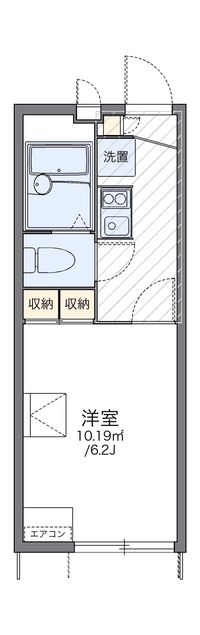 レオパレスメイクリポーズ 間取り図