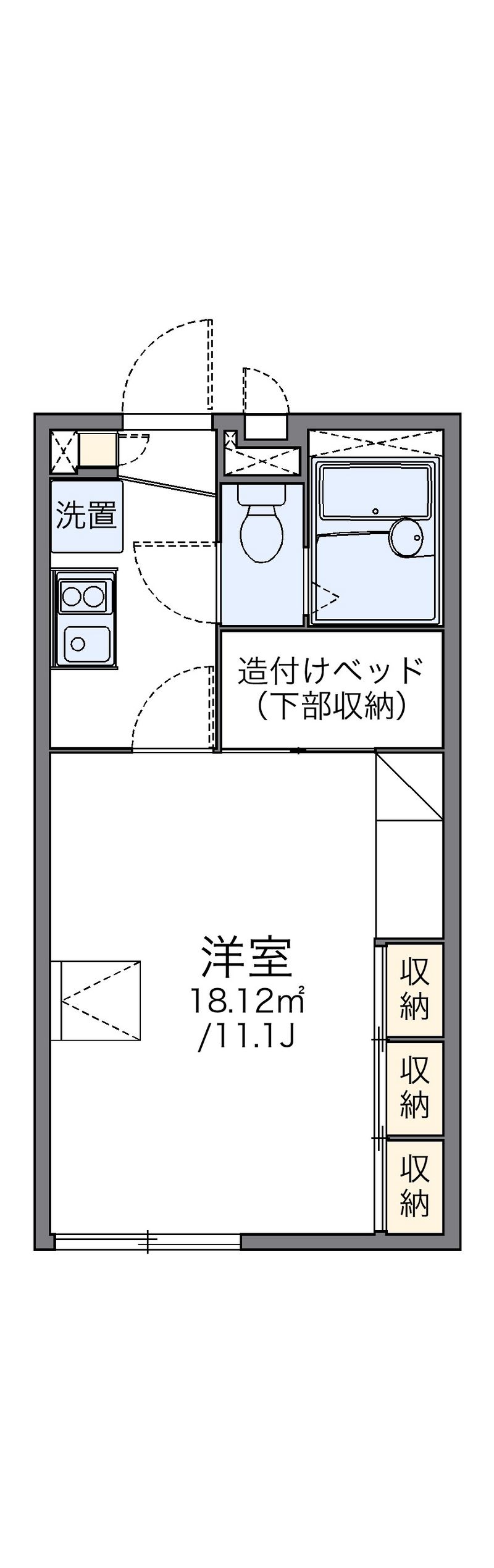 レオパレスＳ＆Ｋ 間取図