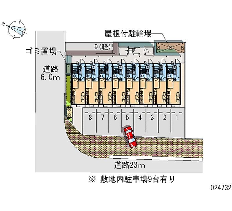 24732月租停車場