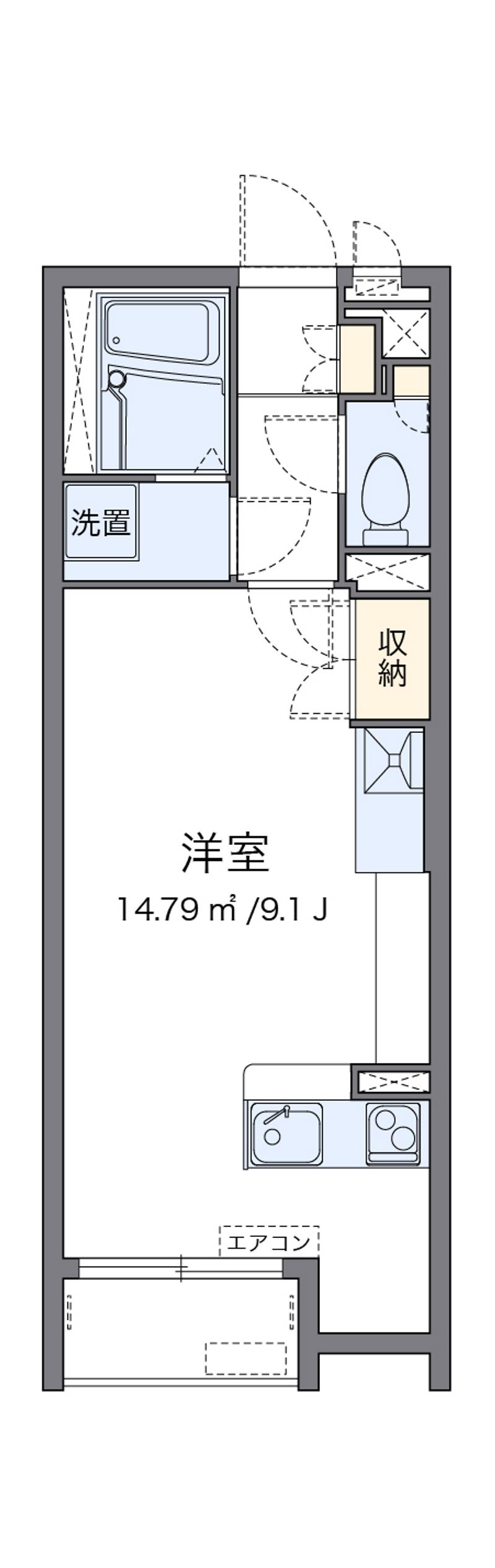 ミランダグランエスポワール 間取図