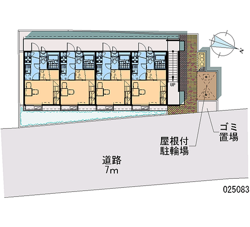 レオパレスコンフォート 区画図