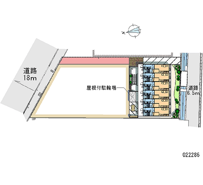 レオパレス津島マンション第３ 区画図