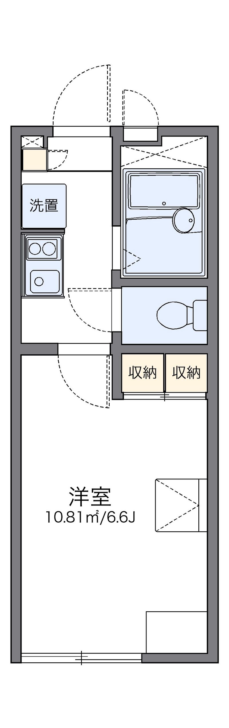 レオパレスエターナル 間取図