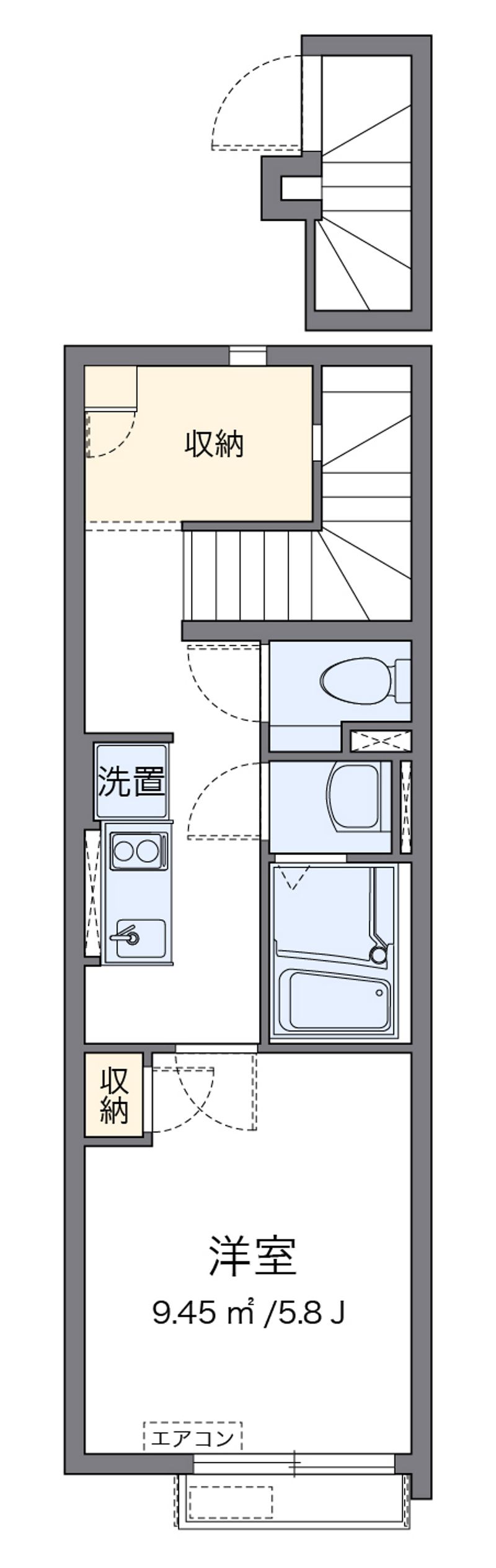 クレイノクラウディア駒込 間取り
