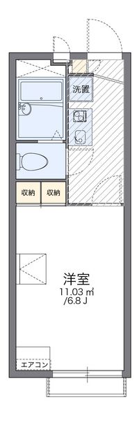 レオパレス小柳町Ⅲ 間取り図