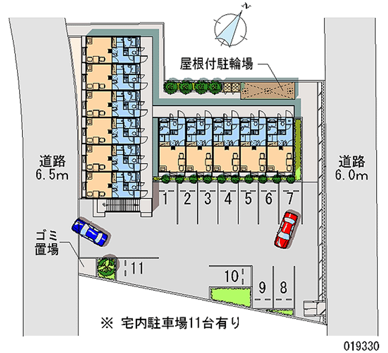 19330 Monthly parking lot