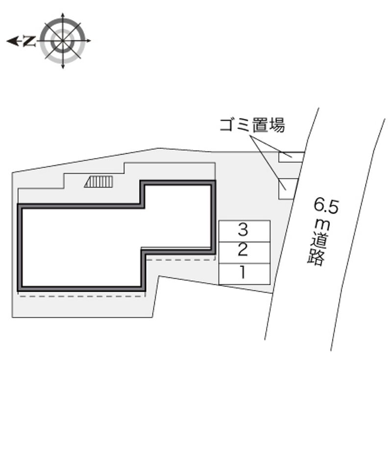 レオパレスハピネスアイランド 配置図