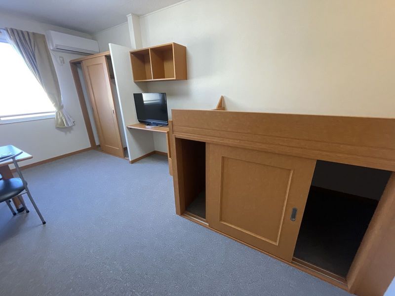 レオパレスひまわり 収納