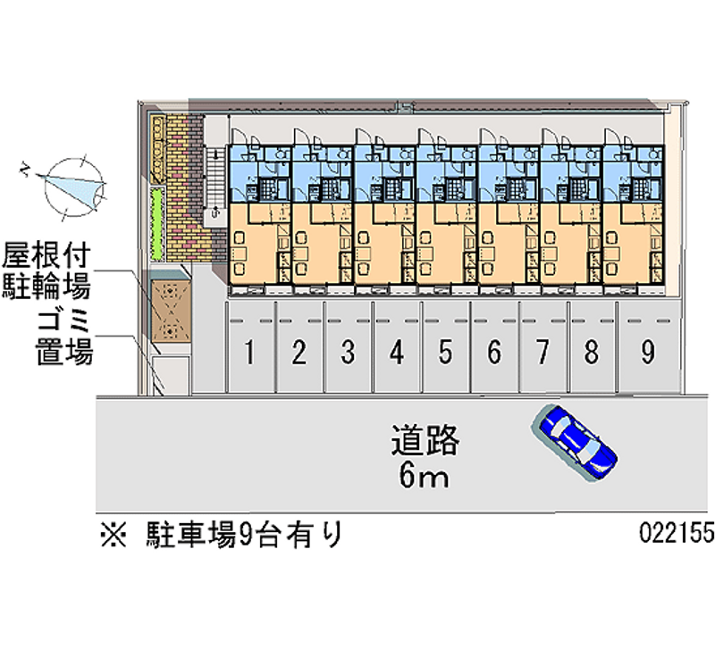 22155 Monthly parking lot