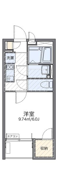レオネクストグリーンハウス江波 間取り図
