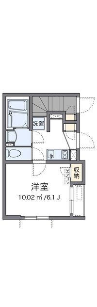 クレイノ花水木 間取り図