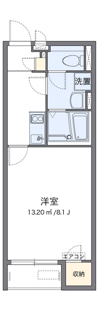 クレイノガーデンとねりこ 間取り図