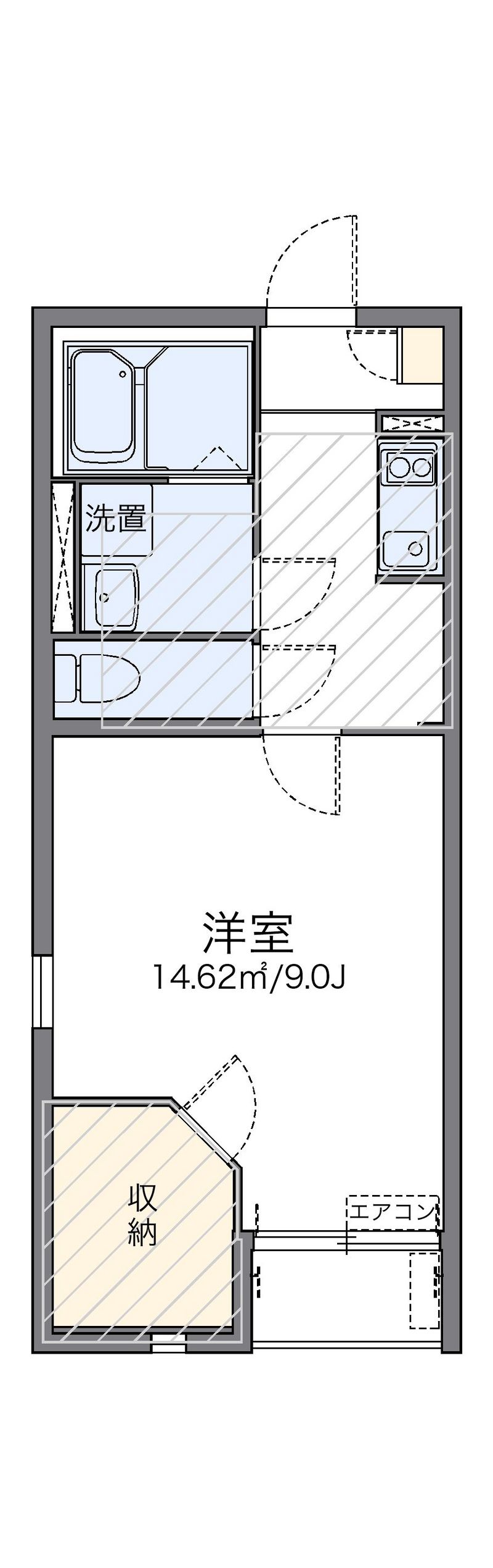 レオネクストグリーンヴィラ扇台 間取図