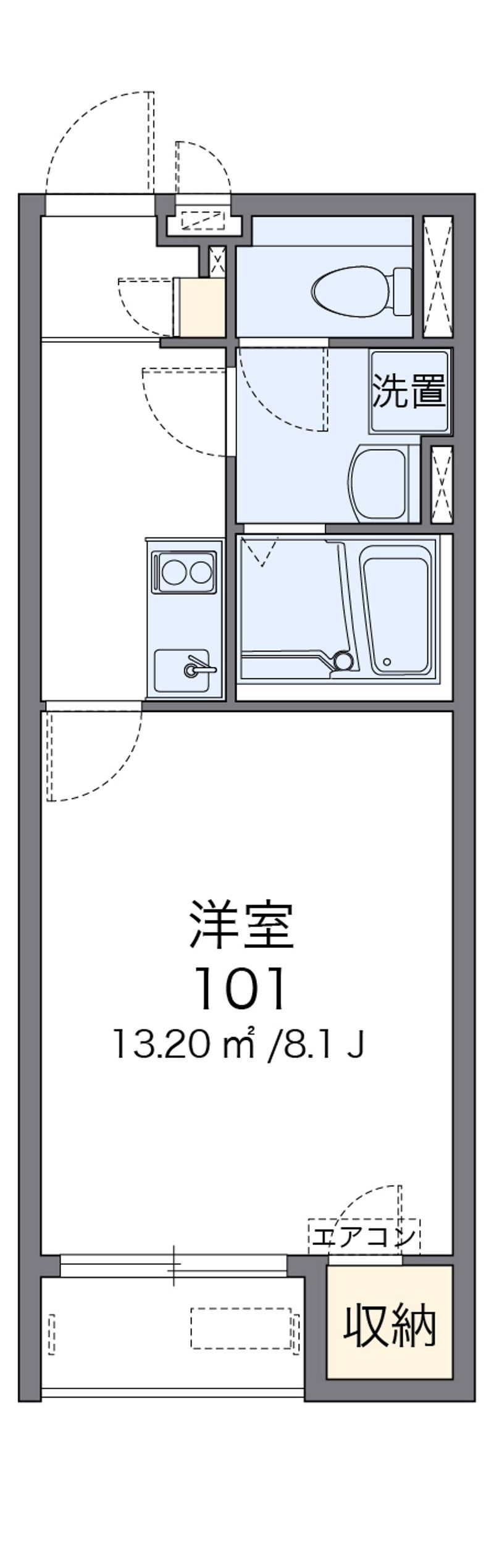 レオネクスト国分サンシャインⅡ 間取図