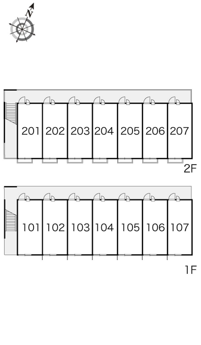 レオパレスｗｉｌｌ 間取配置図
