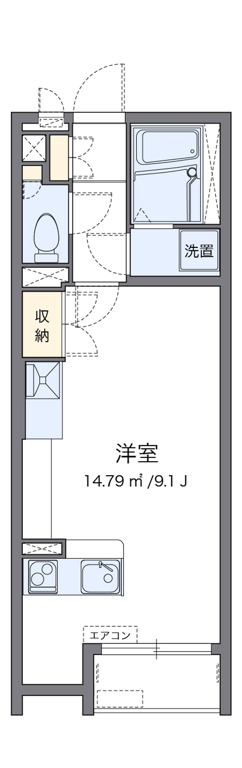 ミランダＧＳ３ 間取図