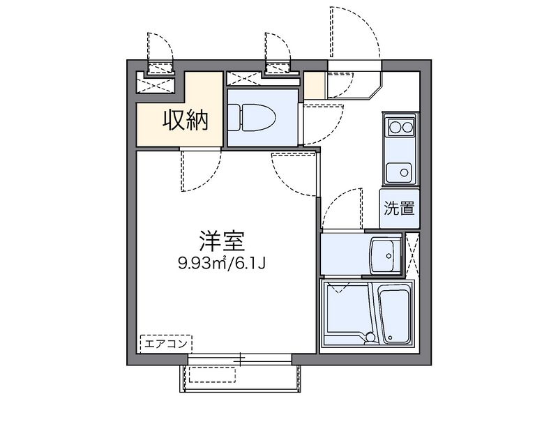 レオネクストエステーラⅡ 間取図
