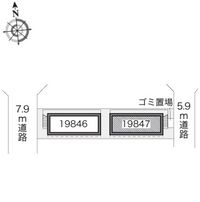 レオパレスシティパルⅡ 駐車場