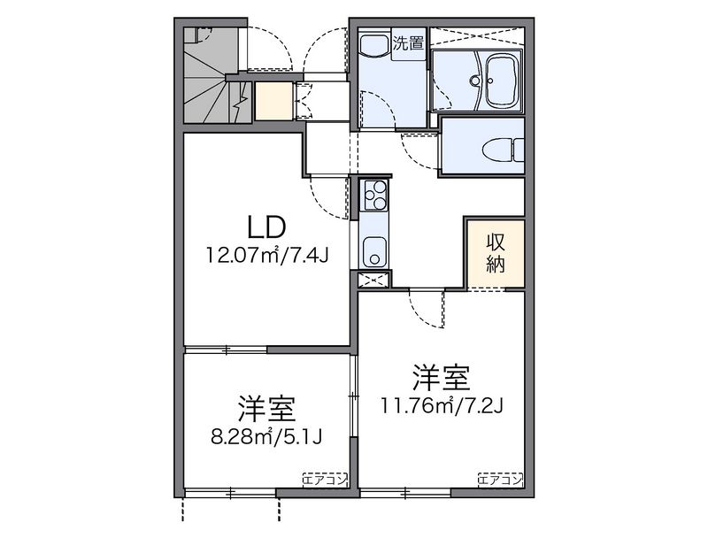 LEONEXT Sakae Sơ đồ nhà