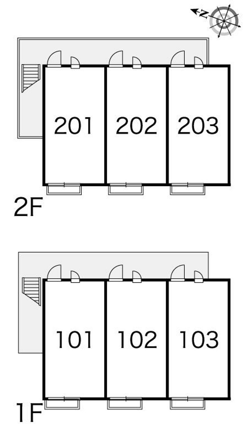 レオパレスａｎｉｍ 間取配置図