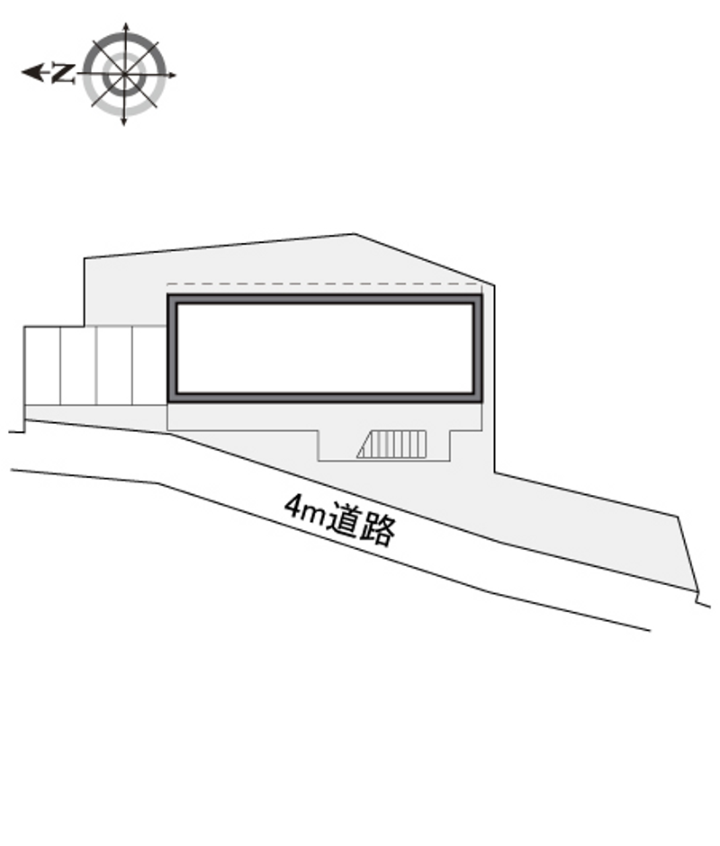 レオパレスグリーンステージ 配置図