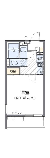 クレイノ久里浜ＫＥＩ 間取り図