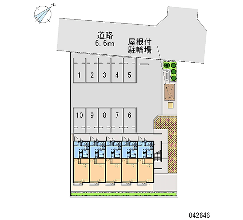 42646 Monthly parking lot