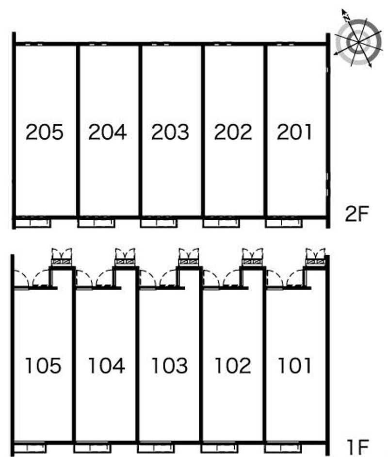 レオネクスト才兼 間取配置図
