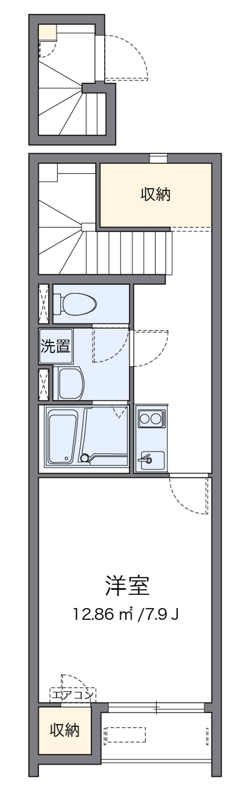 クレイノカレン 間取図