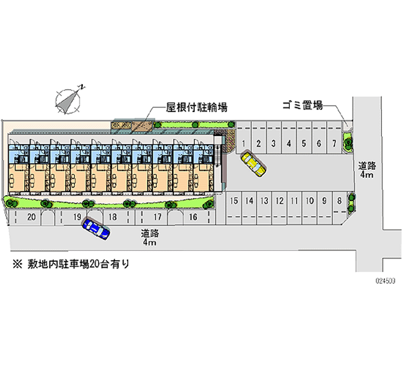 24509月租停車場