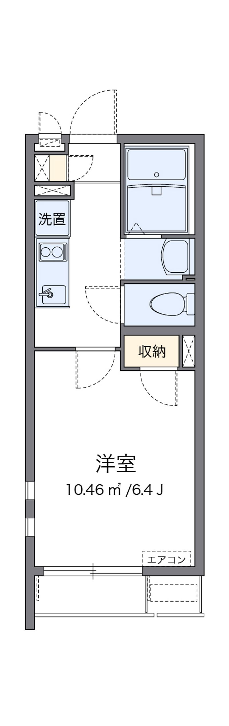 クレイノコンソラータ 間取図