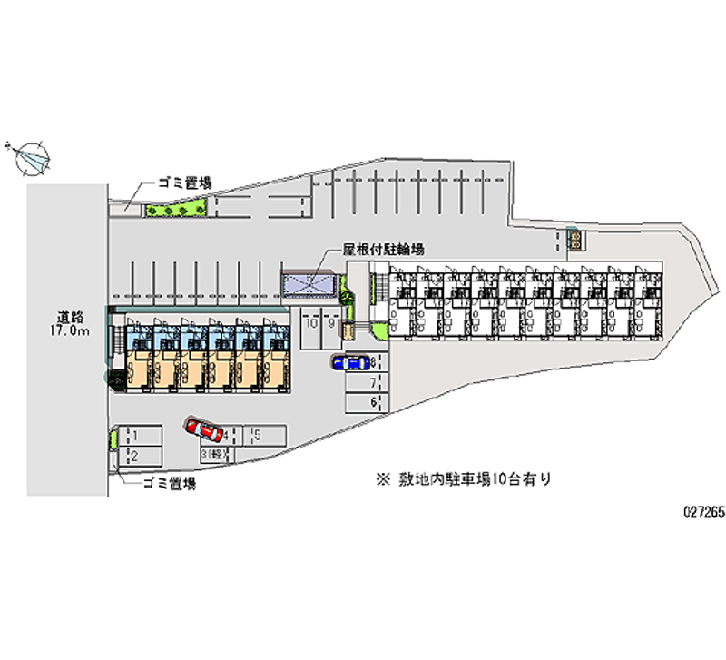 27265月租停車場