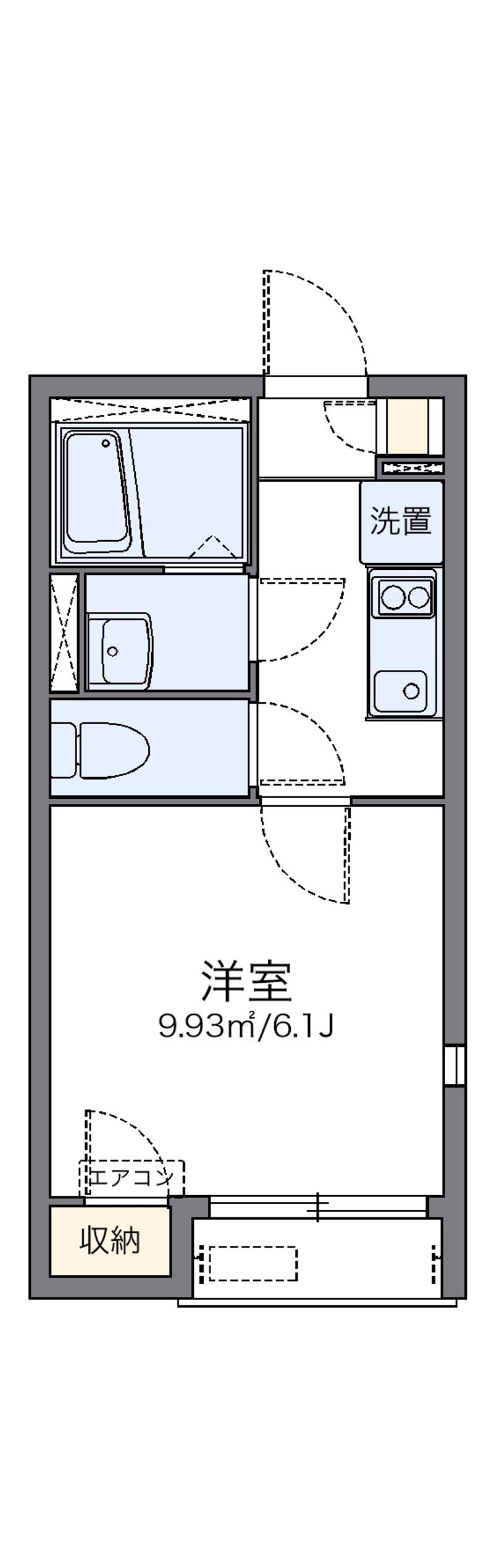 レオネクストＭ＆Ｔ　ホクブⅡ 間取図