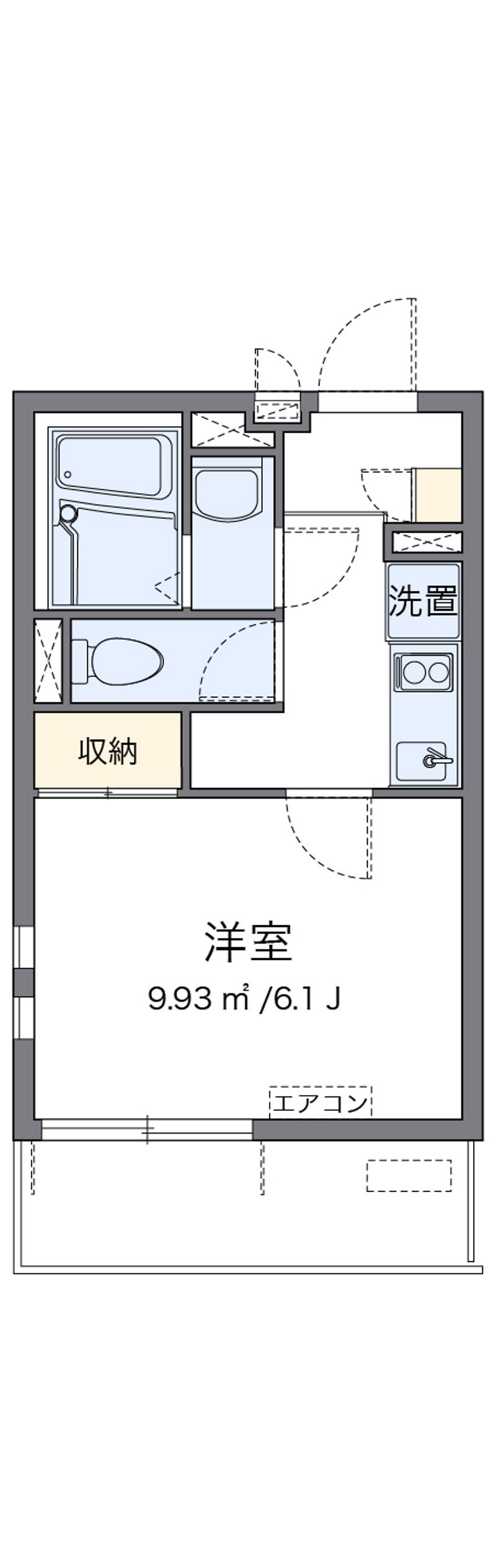 クレイノネッサンス 間取図