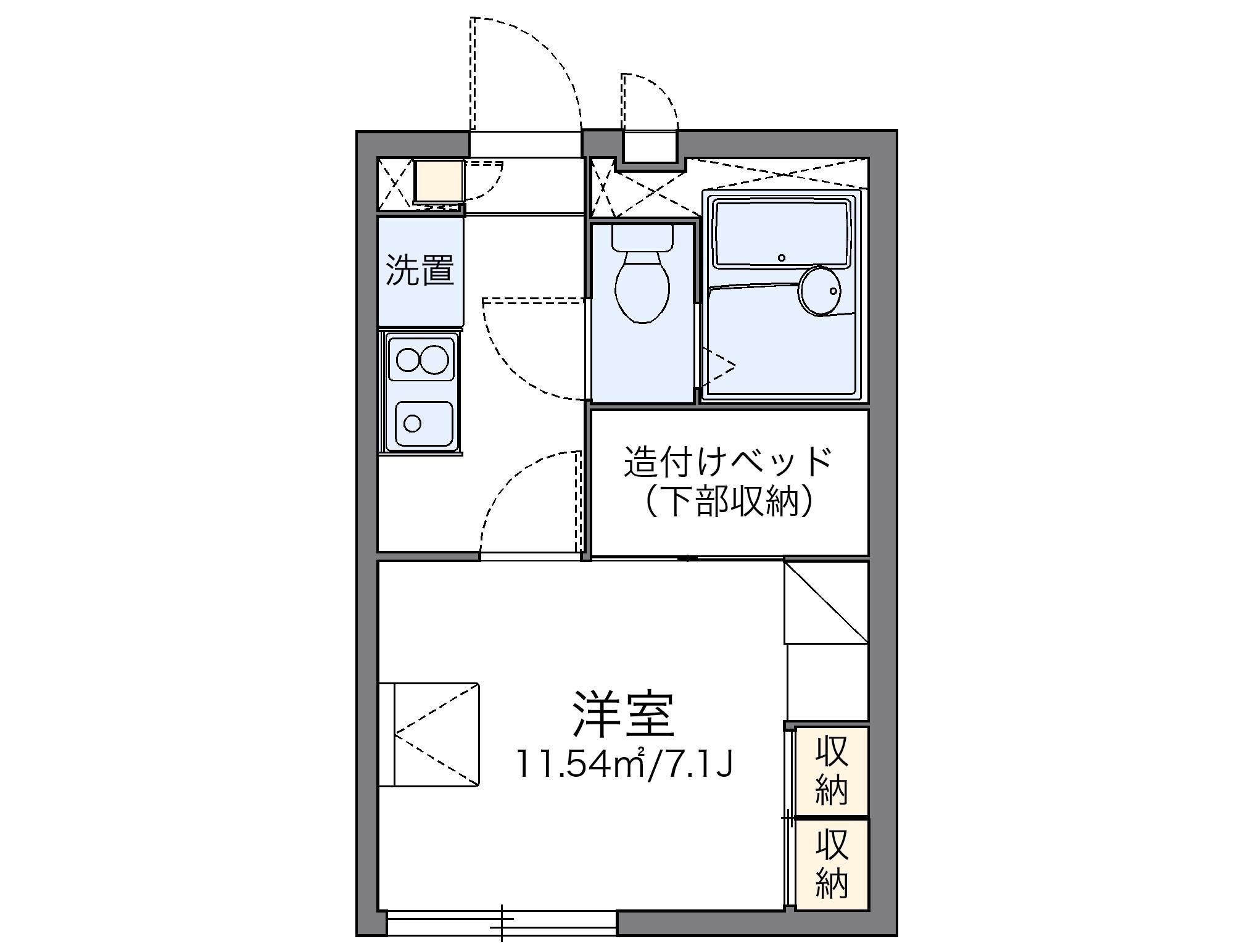 レオパレスオーチャード 109号室 2