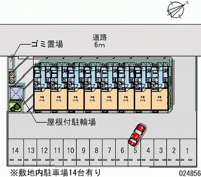 24856 Monthly parking lot