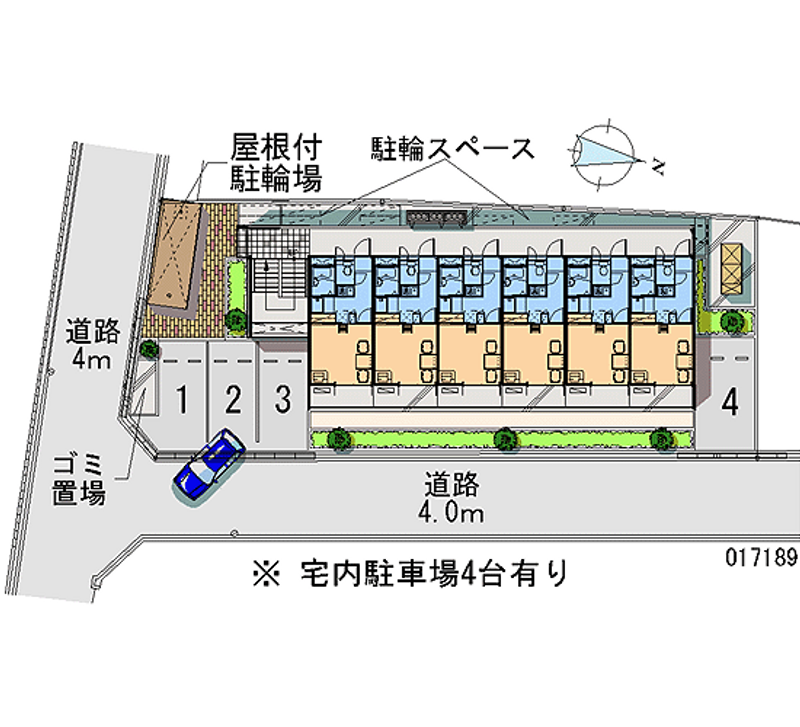 17189月租停车场