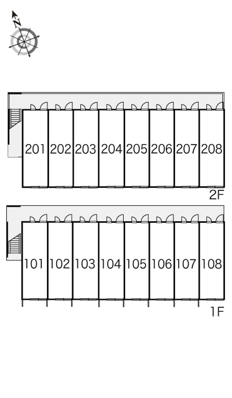 レオパレスＳＳＳ 間取配置図