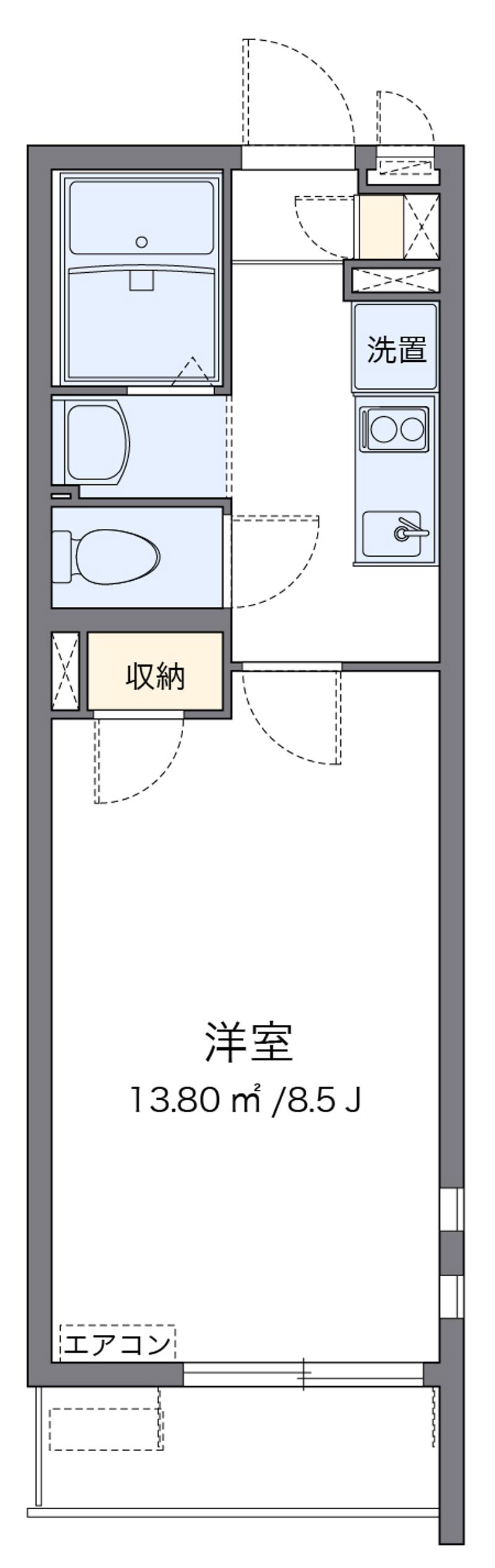 クレイノ寅新田 間取り