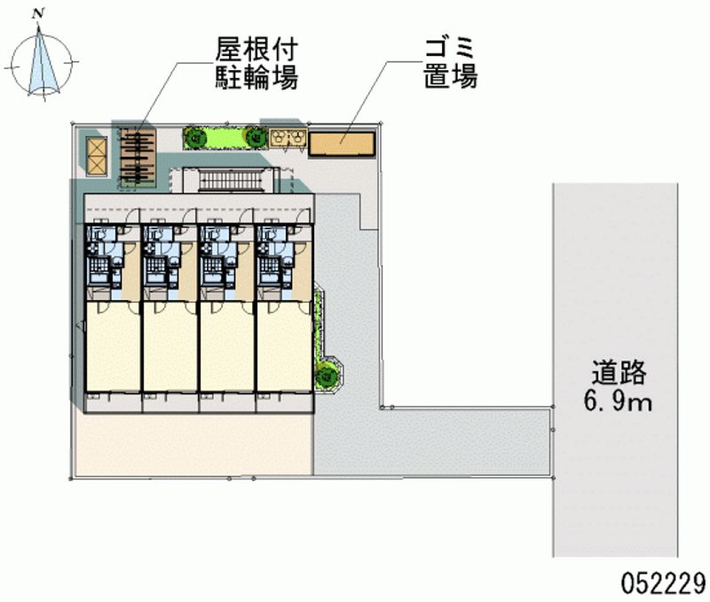 レオネクストＳＡＫＵＲＡ 区画図