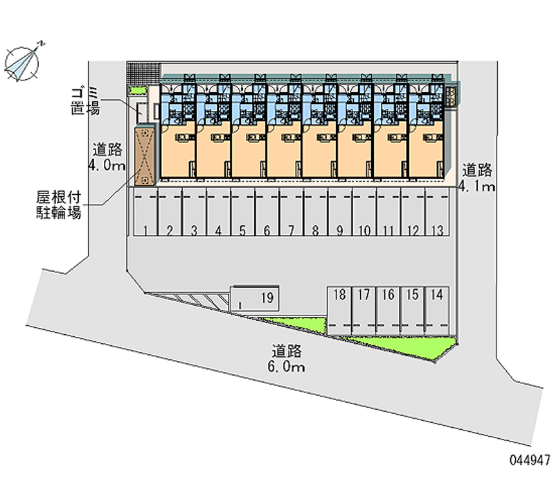 44947 Monthly parking lot