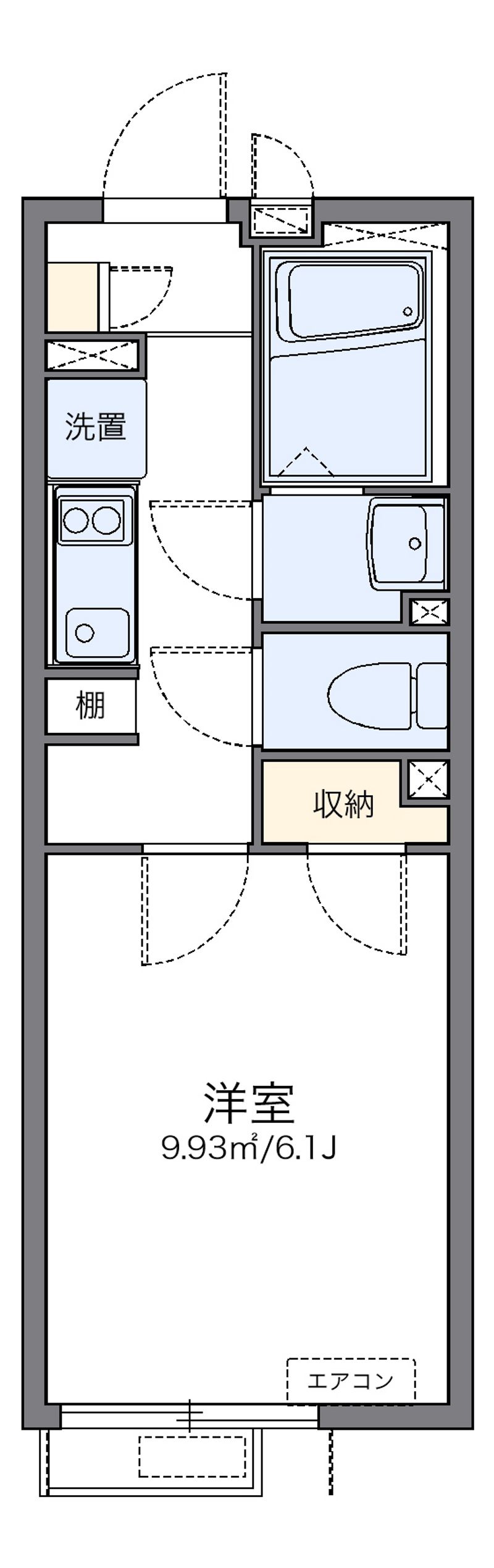レオネクストフォルトゥナート 間取図