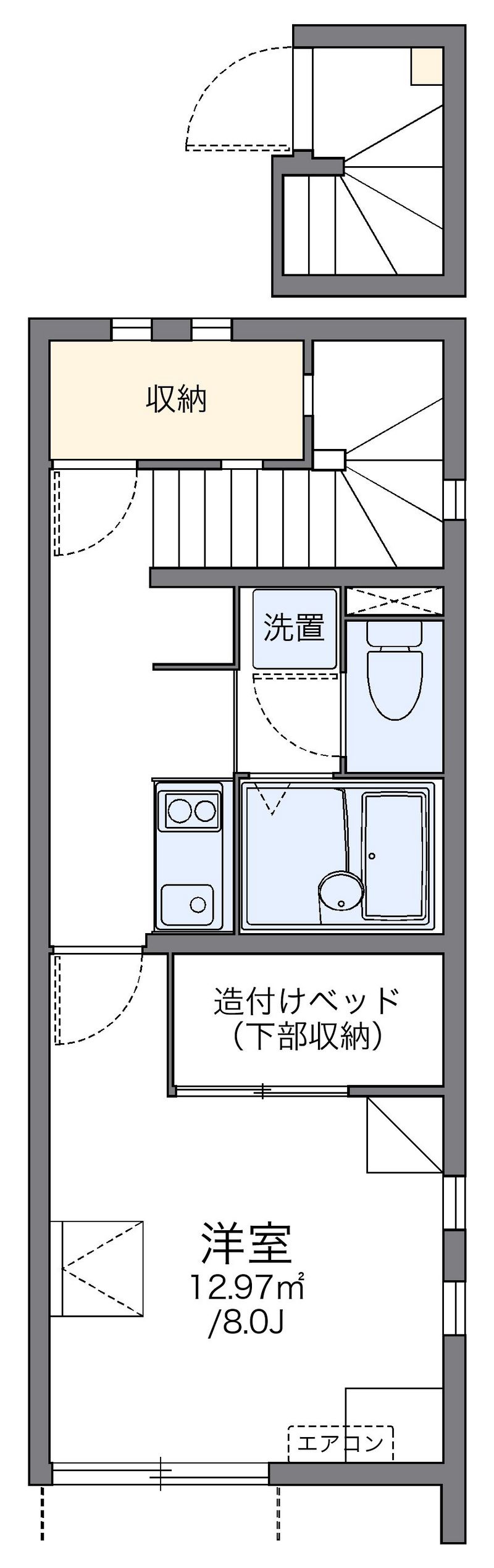 レオネクストロイヤルパル 間取図