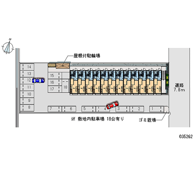 35262 bãi đậu xe hàng tháng