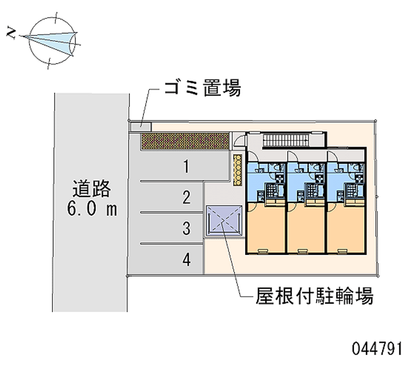 レオパレス青雲 月極駐車場