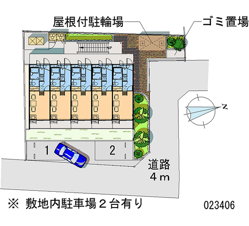 レオパレス和友 区画図