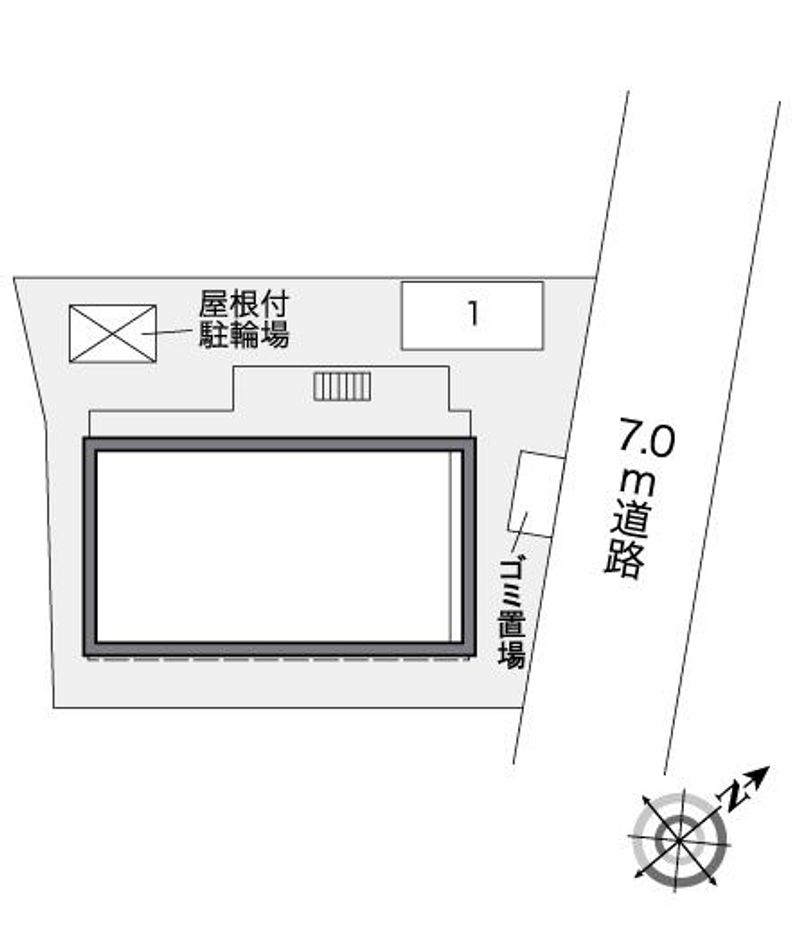 レオパレスサンライズヒル 配置図