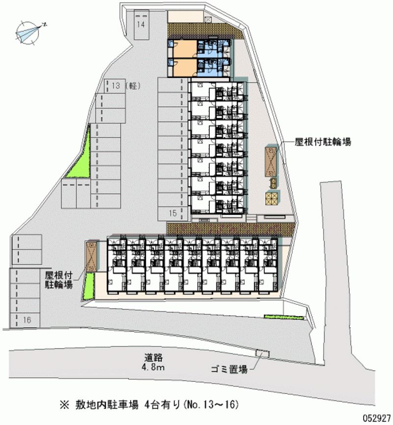 レオネクスト瑞穂Ⅲ 月極駐車場